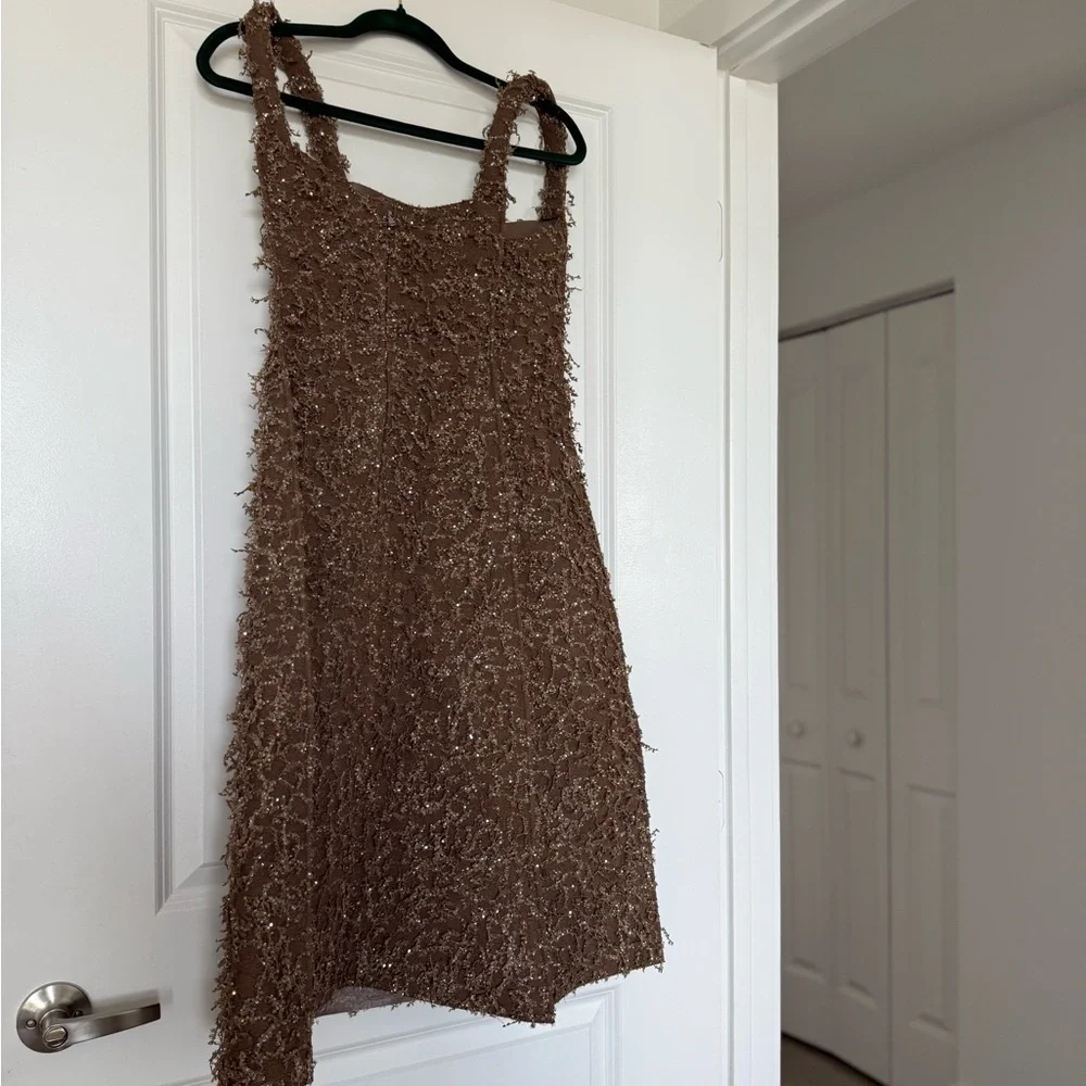 New Tory Burch SEQUINED FRINGE TANK DRESS $2,298